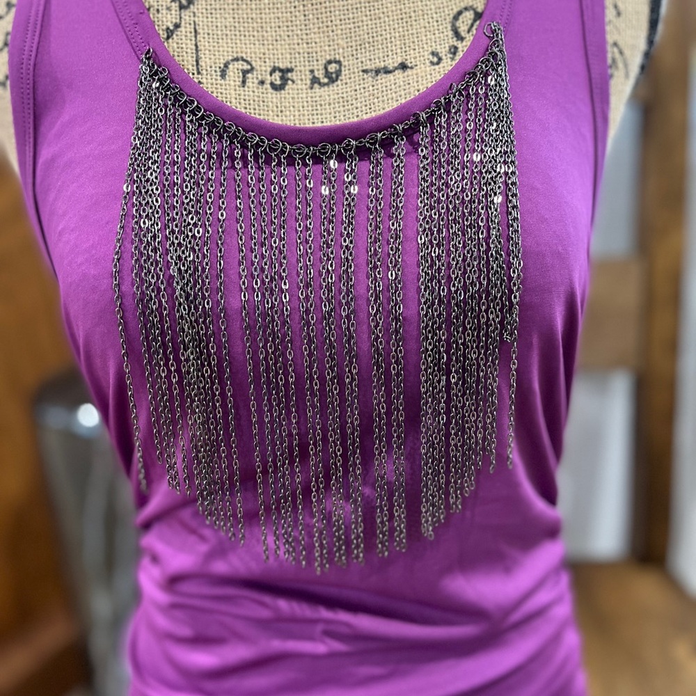 Purple dress